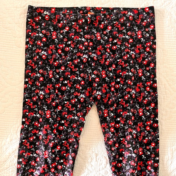NWOT Joe Fresh Floral Capri Leggings – Girls 14 / Women’s 2 (Petite Fit) - Picture 1 of 2